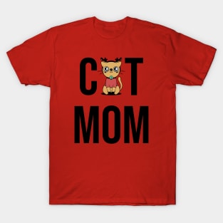 Cat Mom,Cat Mother, cat mama best gift for mom T-Shirt